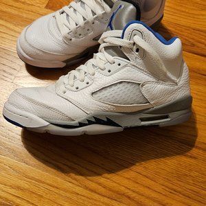Jordan 5 Retro White Stealth (2021) (GS) size 6.5 youth